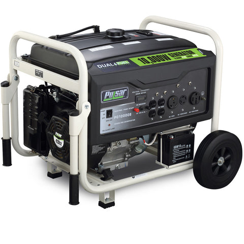 Pulsar 10000W Dual-Fuel Generator